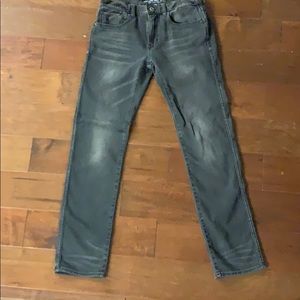 Faded black Banana Republic Travelers jeans